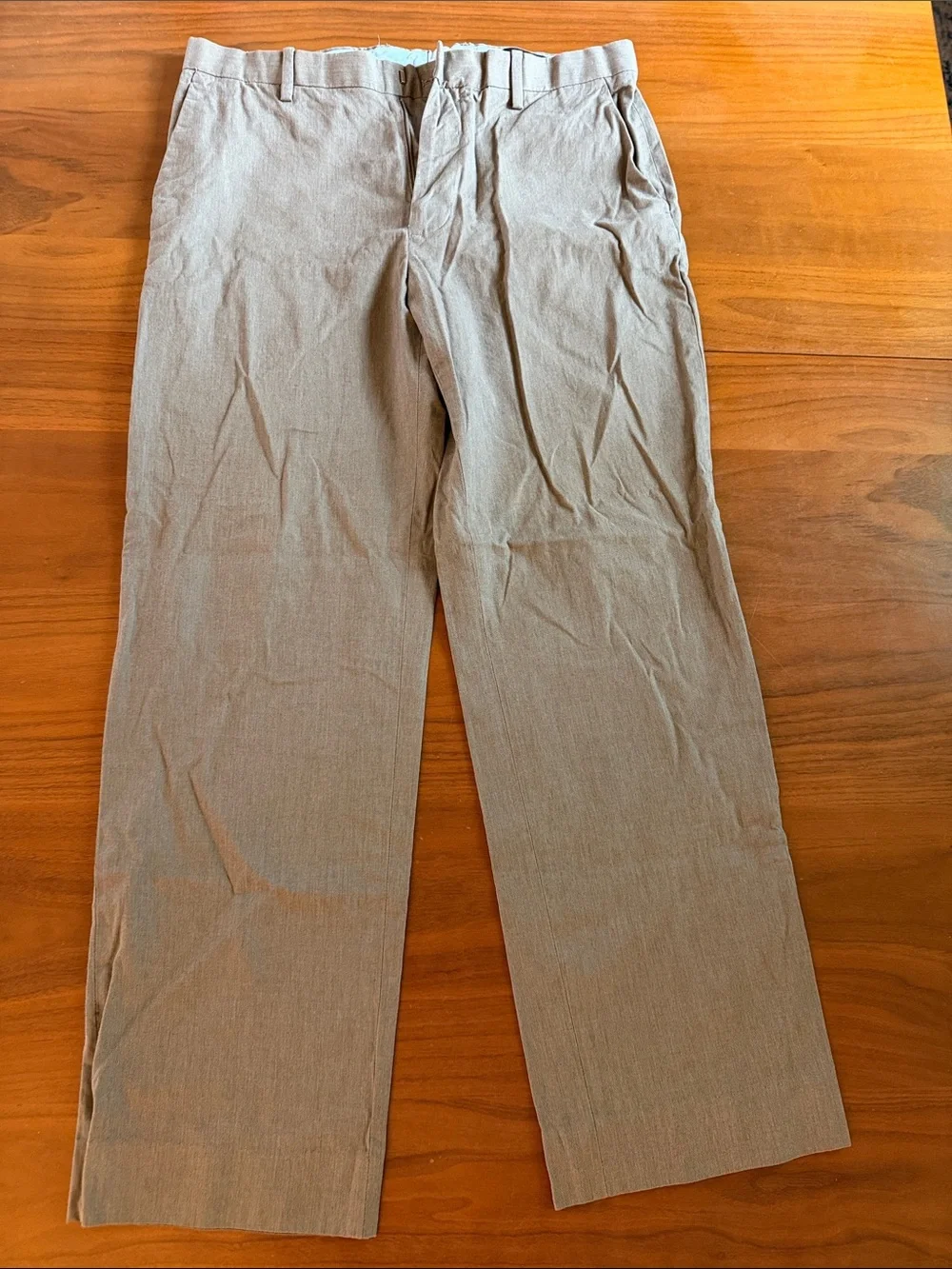 Men's Banana Republic Modern Fit Dress Pants — Light Brown